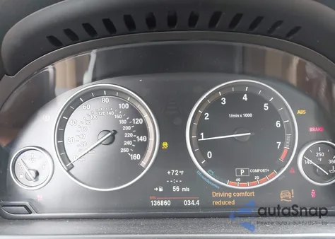 2012 BMW 535 I z USA, uszkodzony, nr VIN WBAFR7C59CC813692